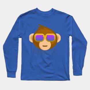 Cool As Monkey Long Sleeve T-Shirt